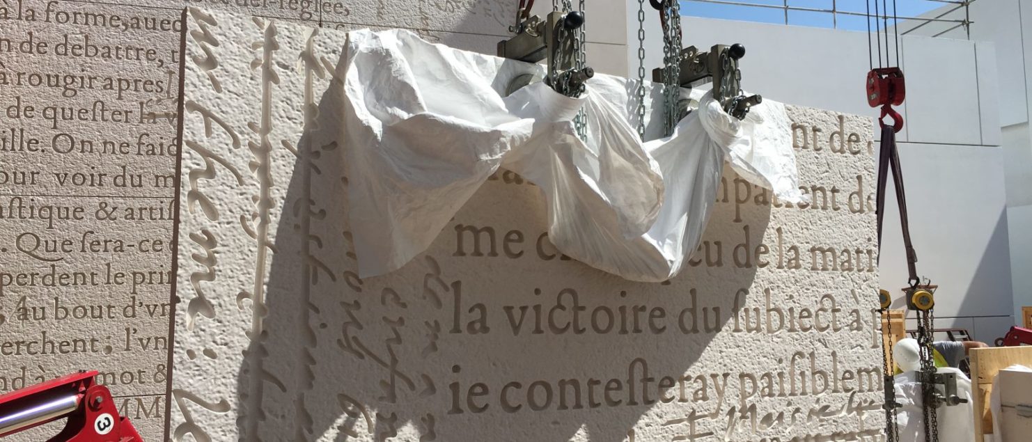 Muro en Louvre Abu Dhabi