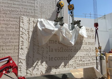 Muro en Louvre Abu Dhabi