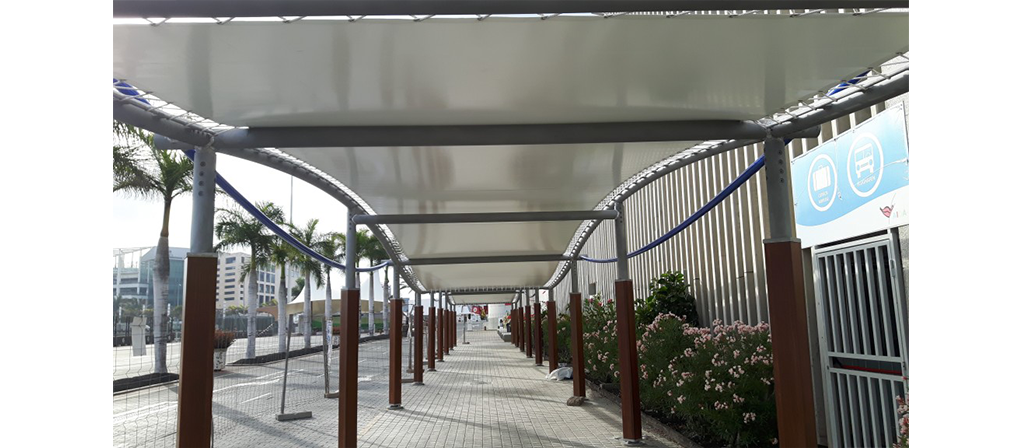 Marquesinas y Carpa en el Puerto de Gran Canaria